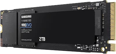Samsung 990 EVO SSD 2TB Internal SSD PCIe Gen 4x4 | Gen 5x2 M.2