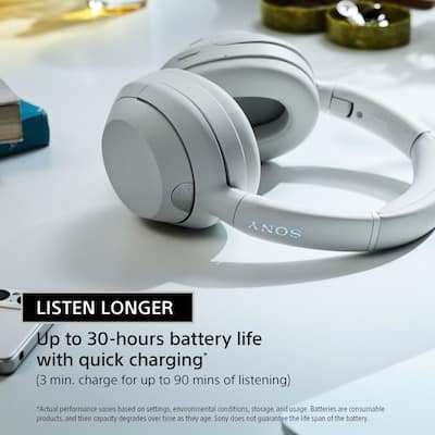 Sony ULT WEAR Wireless Noise Cancelling Headphones Forest Gray