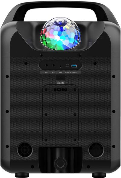 ION Audio Party Rocker Max High Power Portable Bluetooth Speaker