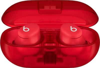 Beats Solo Buds True Wireless Earbuds Transparent Red MUW03LL/A