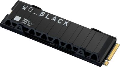 WD BLACK SN850X 1TB Internal SSD PCIe Gen 4 x4 NVMe with Heatsink