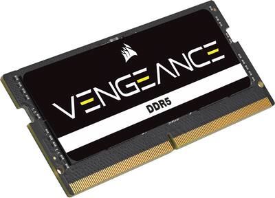 CORSAIR VENGEANCE 16GB (1x16GB) DDR5 4800MHz C40 SODIMM Laptop