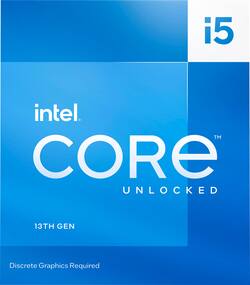 Intel Core i5 13600KF 13th Gen 14 cores 6 P cores + 8 E cores 24M