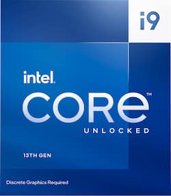 Intel Core i9 13900KF 13th Gen 24 cores 8 P cores + 16 E cores 36M
