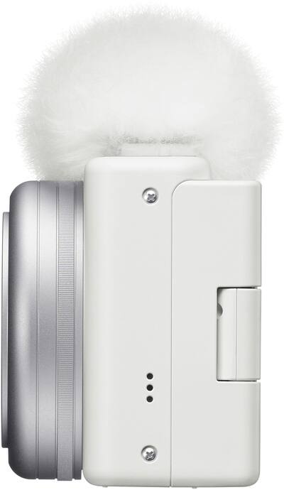 Sony ZV 1F Vlog Camera for Content Creators and Vloggers White