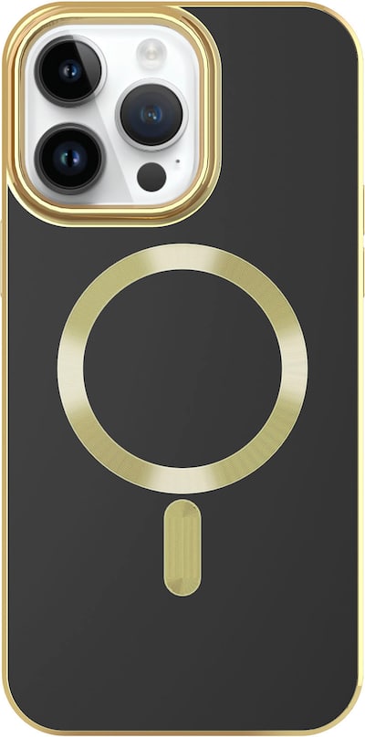 AMPD Gold Bumper Soft Case with MagSafe for Apple iPhone 14 Pro