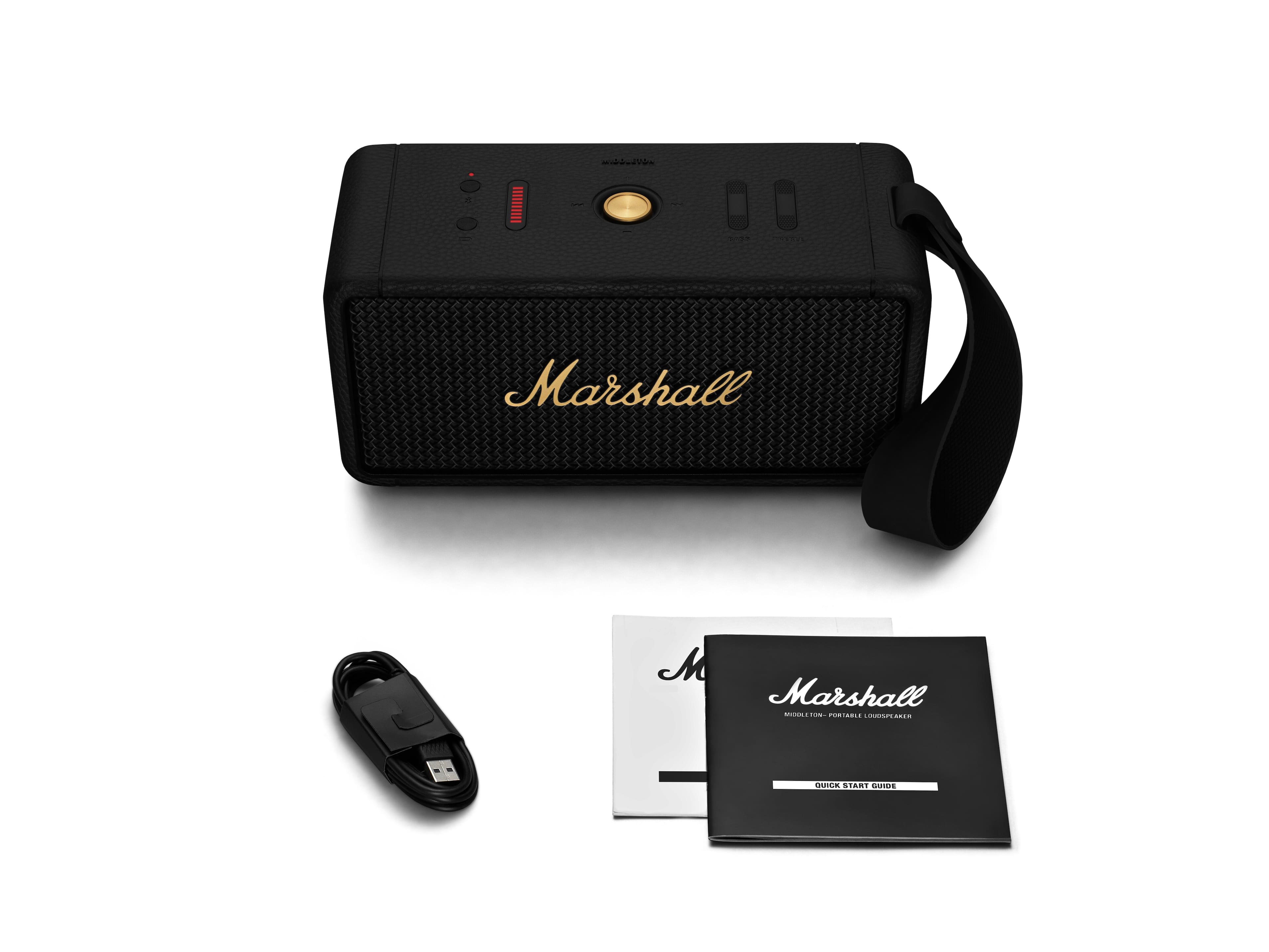 Marshall Middleton Portable Bluetooth Speaker with Rugged