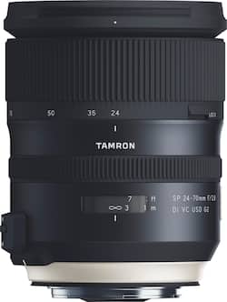 Tamron SP 24 70mm F/2.8 Di VC USD G2 Zoom Lens for Canon DSLR