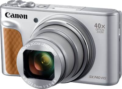 Canon PowerShot SX740 HS 20.3 Megapixel Digital Camera Silver