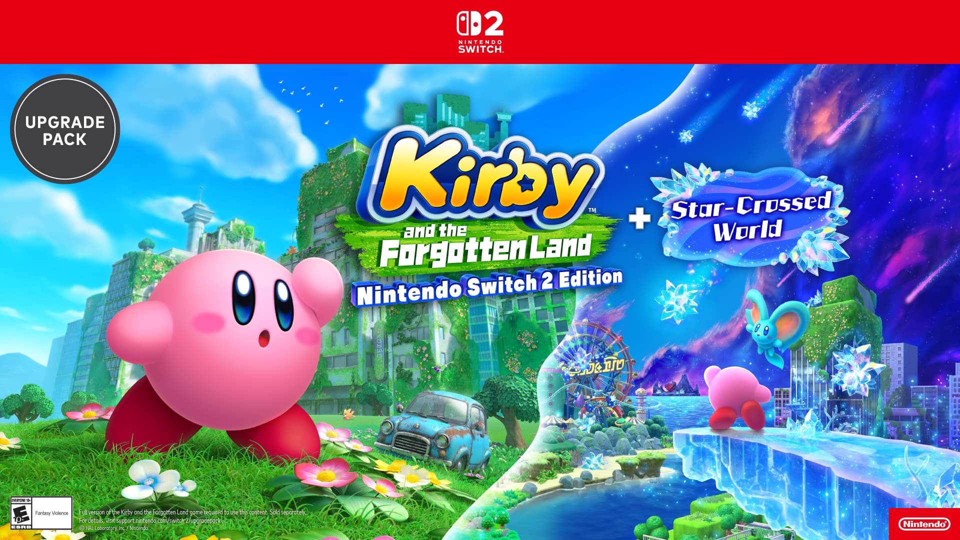 Kirby and the Forgotten Land – Nintendo Switch 2 Edition + Star
