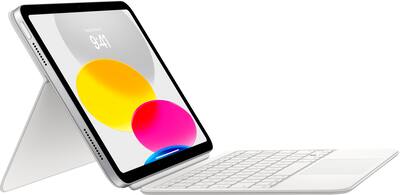 Apple Magic Keyboard Folio for iPad (A16) White MQDP3LL/A - Best Buy