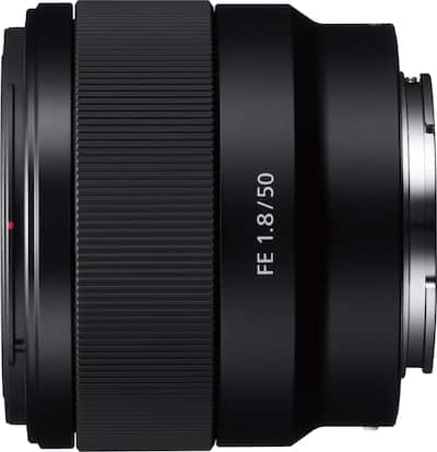 Sony FE 50mm f/1.8 Standard Prime Lens for E mount Cameras Black