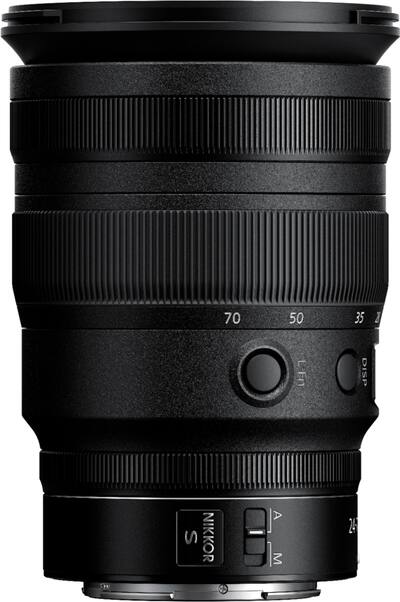 Nikkor Z 24 70mm f/2.8 S Optical Zoom Lens for Nikon Z Black 20089