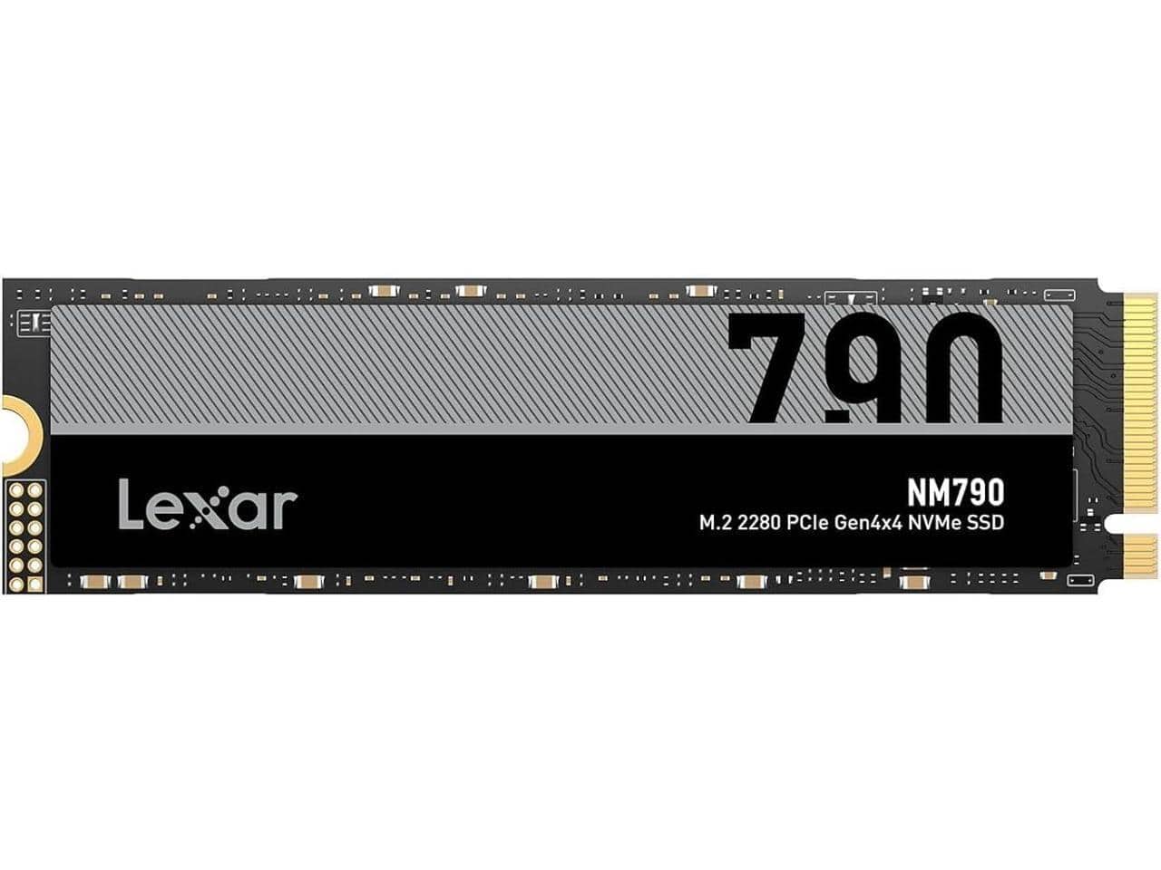 Lexar 2TB NM790 SSD PCIe Gen4 NVMe M.2, 7400/6500 MB/s, PS5