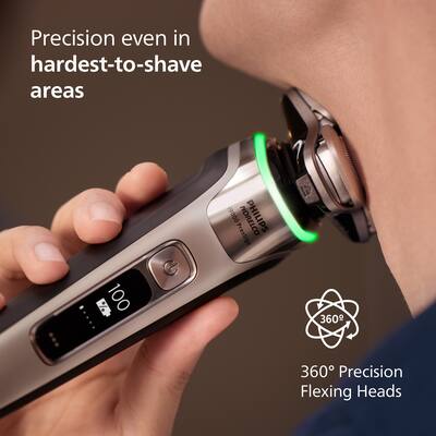 Philips Norelco i9000 Prestige Rechargeable Wet & Dry Shaver with