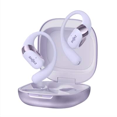 Shokz OpenFit 2+ Open Ear True Wireless Bluetooth Earbuds Purple