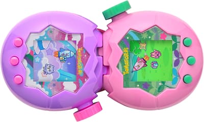 Bandai Tamagotchi Paradise Pink Land Collectibles Multicolor