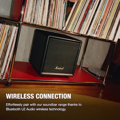 Marshall Heston Sub 200 Subwoofer with Deep Bass and Bluetooth LE