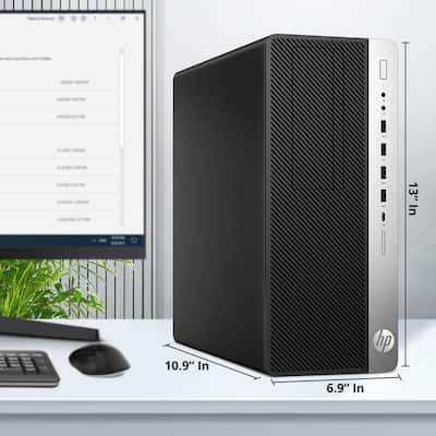 HP Refurbished Excellent ProDesk 600 G3 Desktop Tower Computer PC