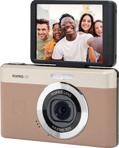 Kodak PIXPRO C1 Digital Camera Brown DSC-C1-BN-US-1 - Best Buy