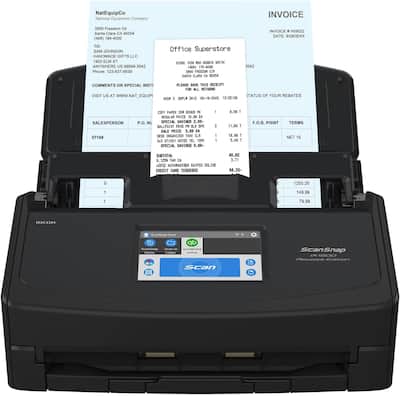 Ricoh ScanSnap iX1600 Receipt Edition Color Duplex Invoice