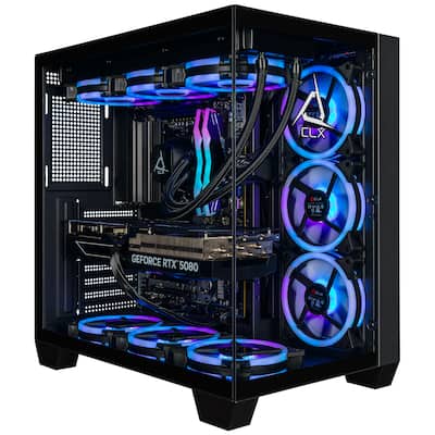 CLX SET Gaming Computer AMD Ryzen 7 9800X3D 32GB DDR5 5600 Memory