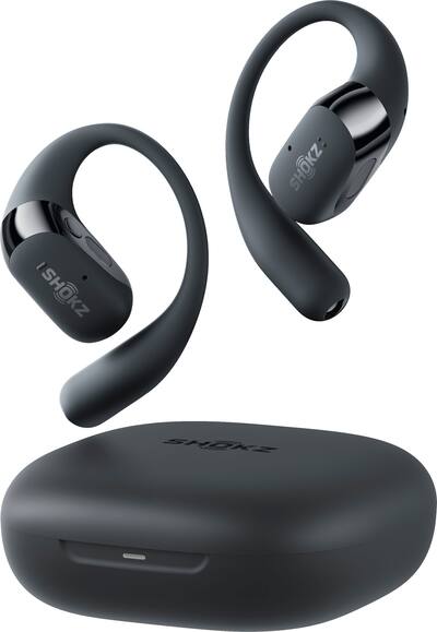 Shokz OpenFit 2 Open Ear True Wireless Earbuds Black T920-ST-BK-US
