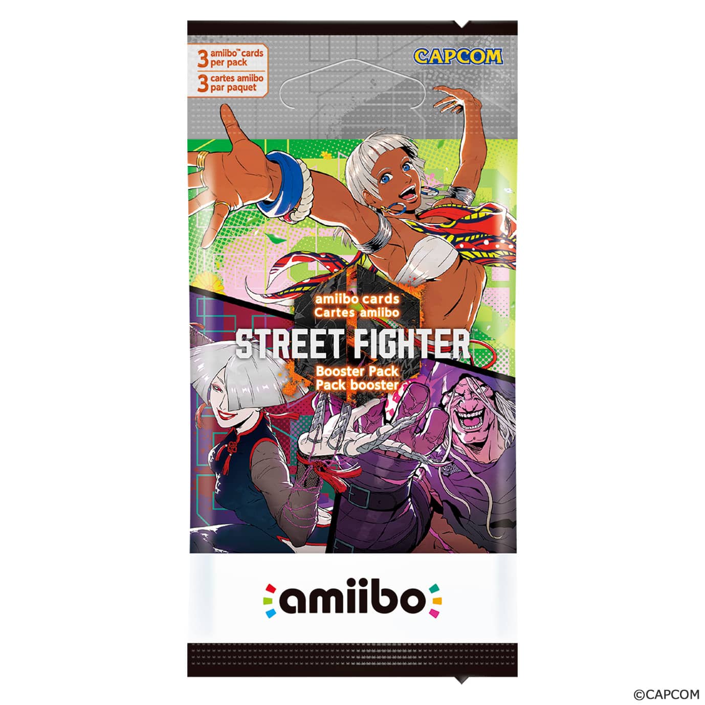 Nintendo STREET FIGHTER 6 amiibo Card Series 2 Booster Pack Multi