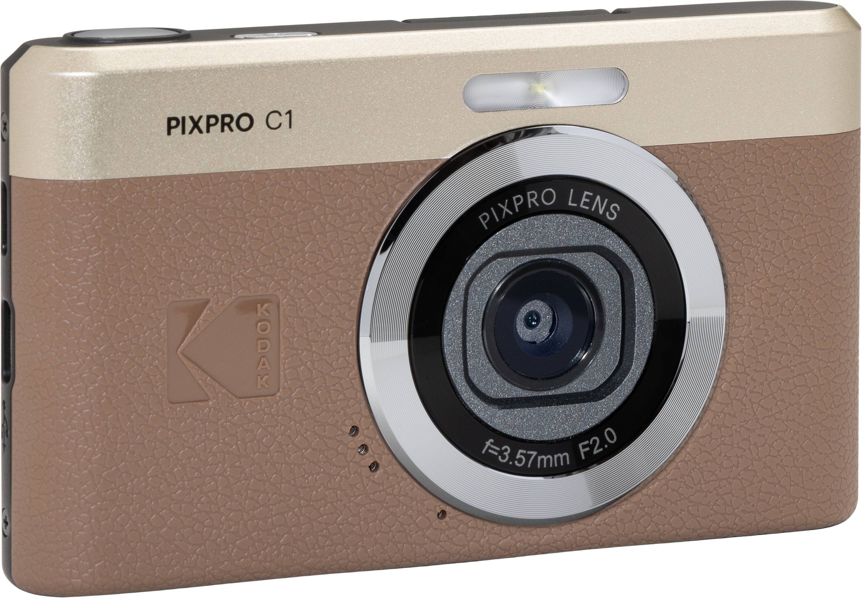 Kodak PIXPRO C1 Digital Camera Brown DSC-C1-BN-US-1 - Best Buy