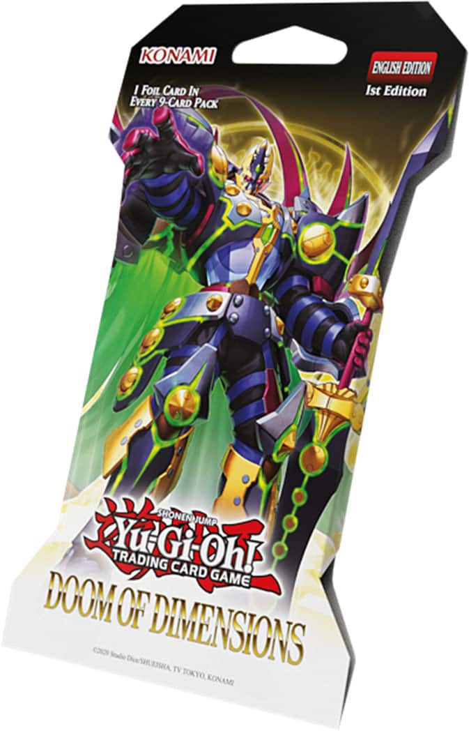 Konami Yu Gi Oh! Trading Card Game: Doom of Dimensions Sleeved