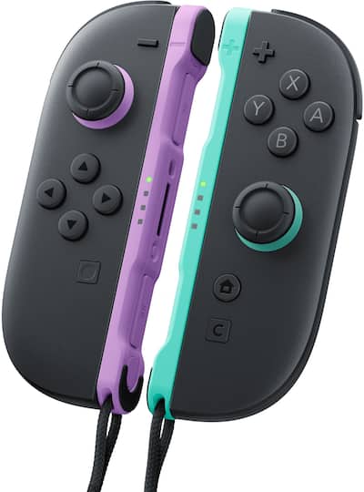 Nintendo Joy Con 2 (L)/(R) Light Purple / Light Green Multi - Best Buy