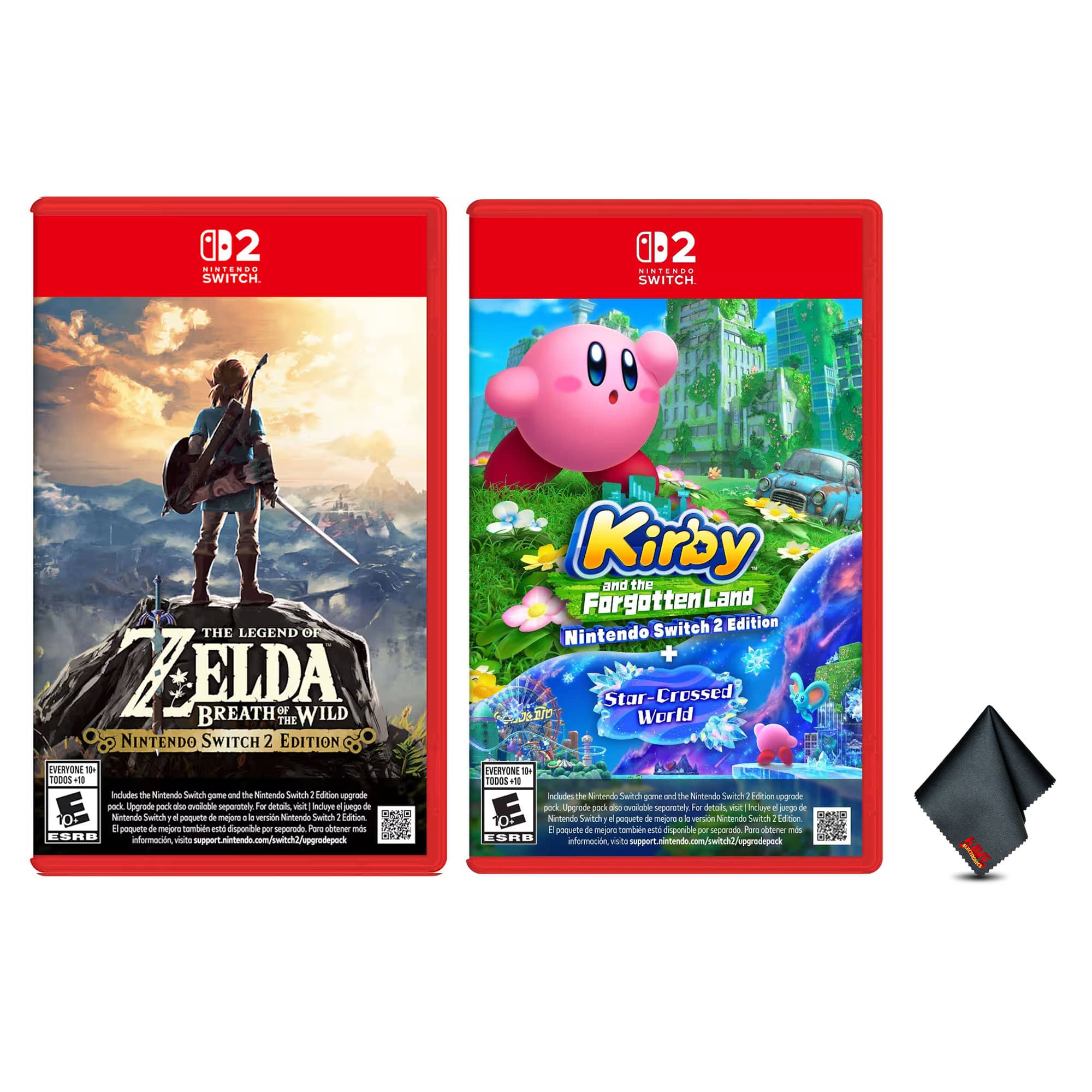 The Legend of Zelda Breath of the Wild, Kirby and the Forgotten