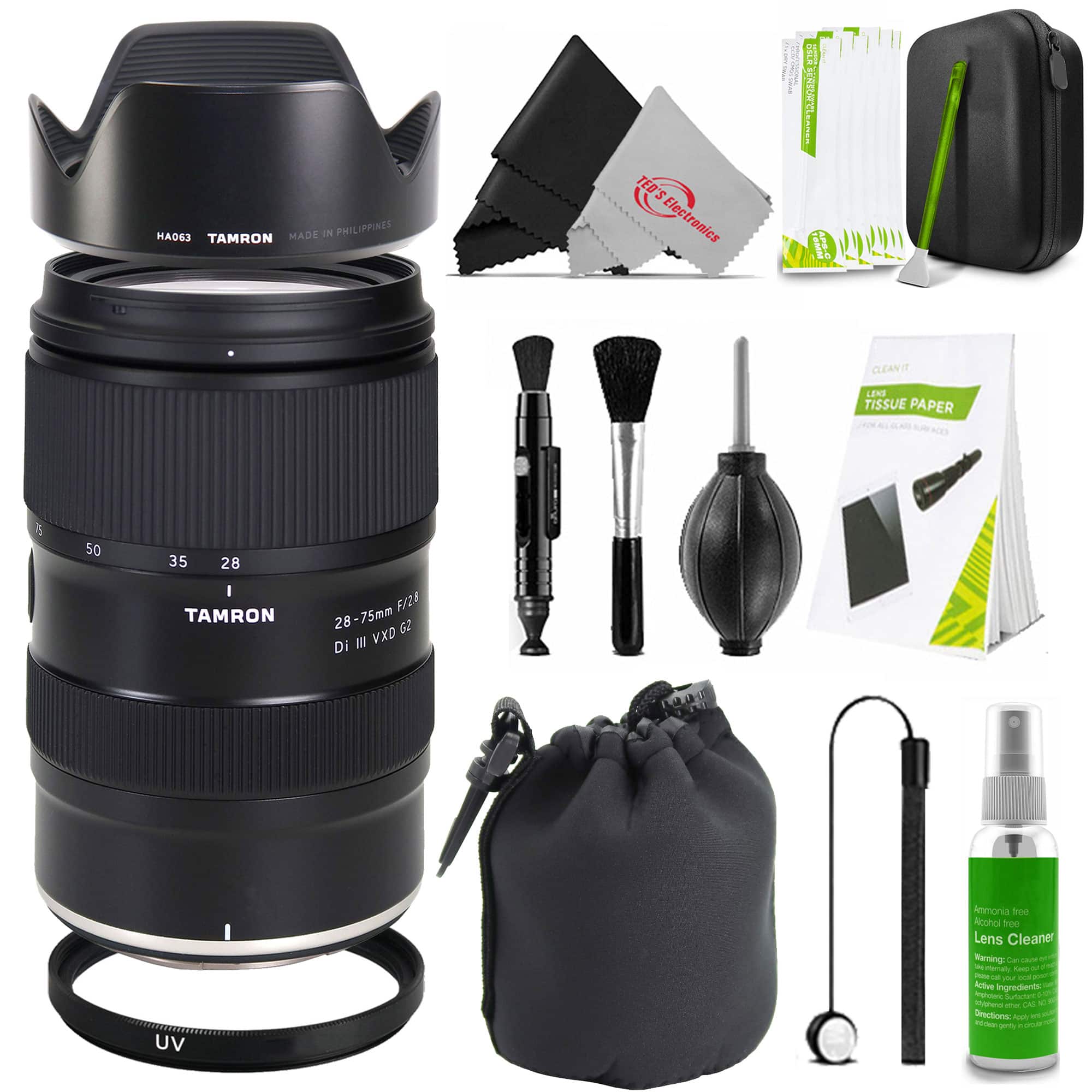 Tamron 28 75mm F/2.8 Di III VXD G2 Standard Zoom Lens for Sony E