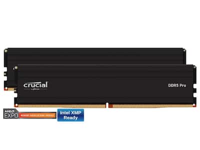 Crucial Pro 32GB (2 x 16GB) DDR5 6000 (PC5 48000) Desktop Memory