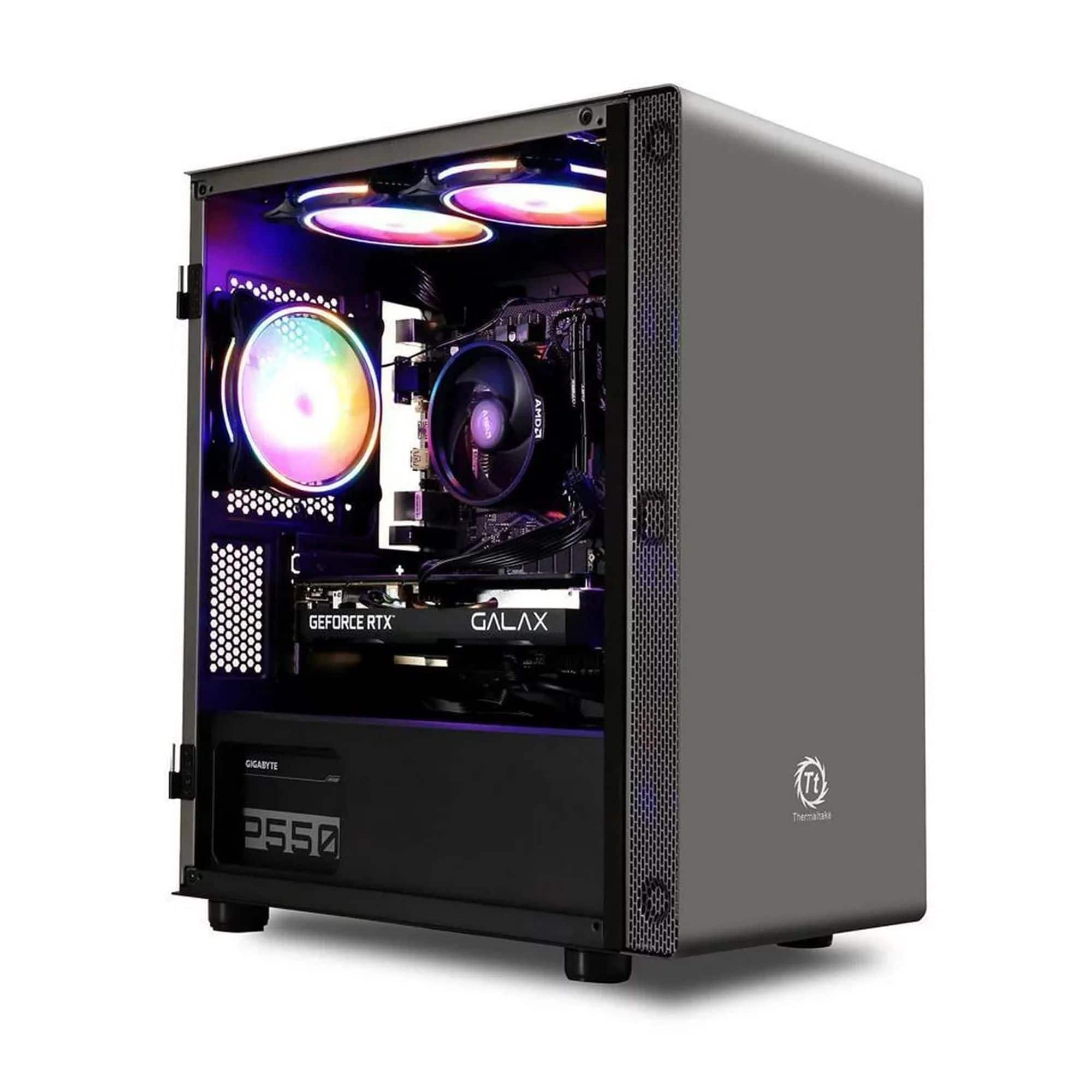 MXZ Gaming PC Computer AMD Ryzen 5 5600,GeForce RTX 5060,16GB DDR4