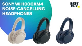 Sony WH 1000XM4 Wireless Noise Cancelling Over the Ear Headphones