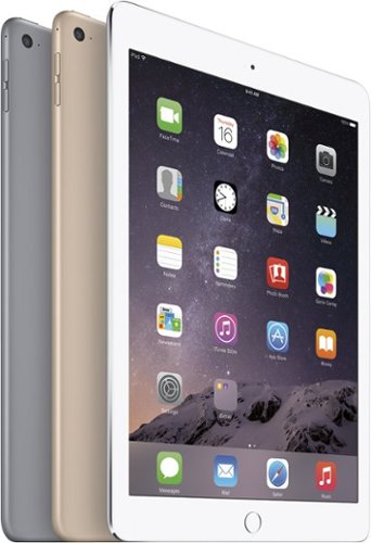 Apple iPad Air 2 Wi Fi 64GB Silver MGKM2LL/A - Best Buy