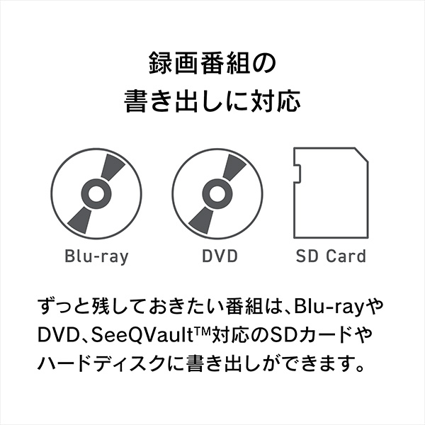 Xit Square XIT-SQR100にBlu-lay・DVD書き出し&宅内配信機能を追加