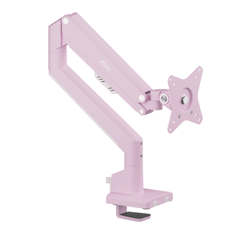 PSW1SPK モニターアーム シングル / パステルピンク | Pixio