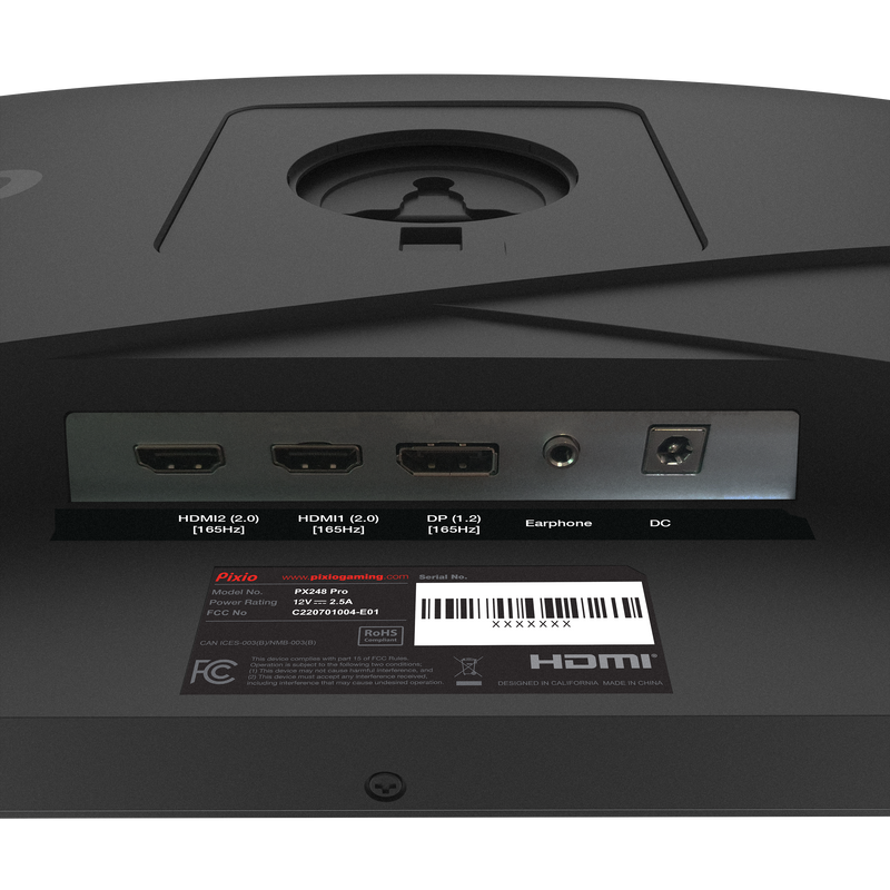 PX248PRO | 23.8インチ 165Hz FHD Fast IPSゲーミングモニター | Pixio