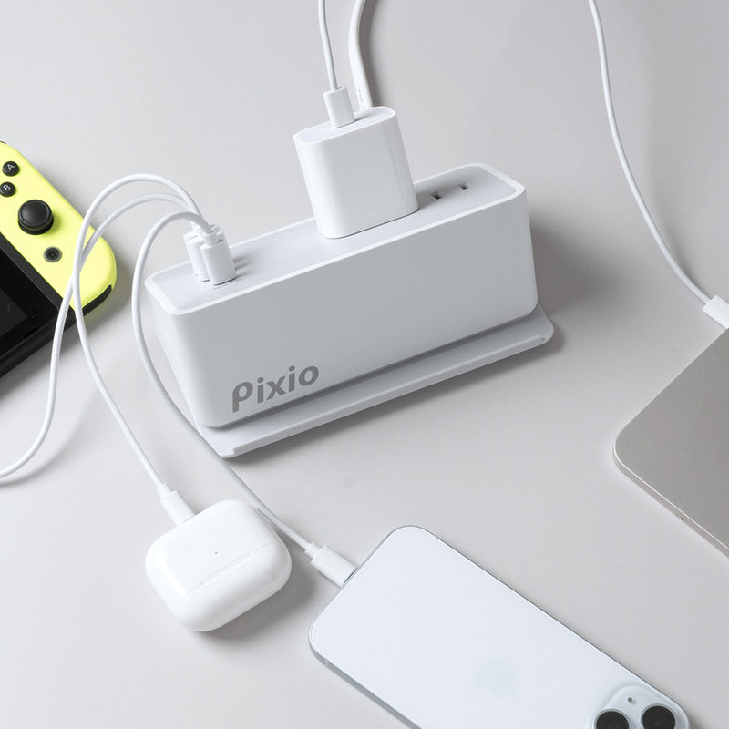 AC&USB Tap / White（AC/USBマルチタップ） | Pixio