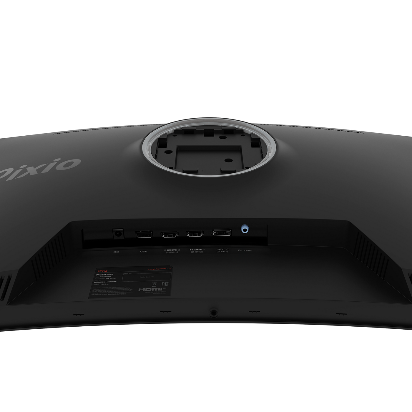 PXC279WAVE / ブラック | 27インチ 300Hz FHD Fast VA 湾曲ゲーミング