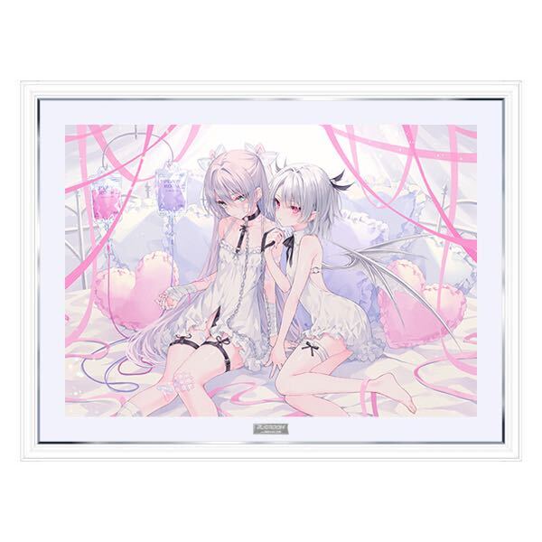 複製原画への直筆サイン入り】複製原画(A2)C『PLAYROOM』 | pixiv WAEN