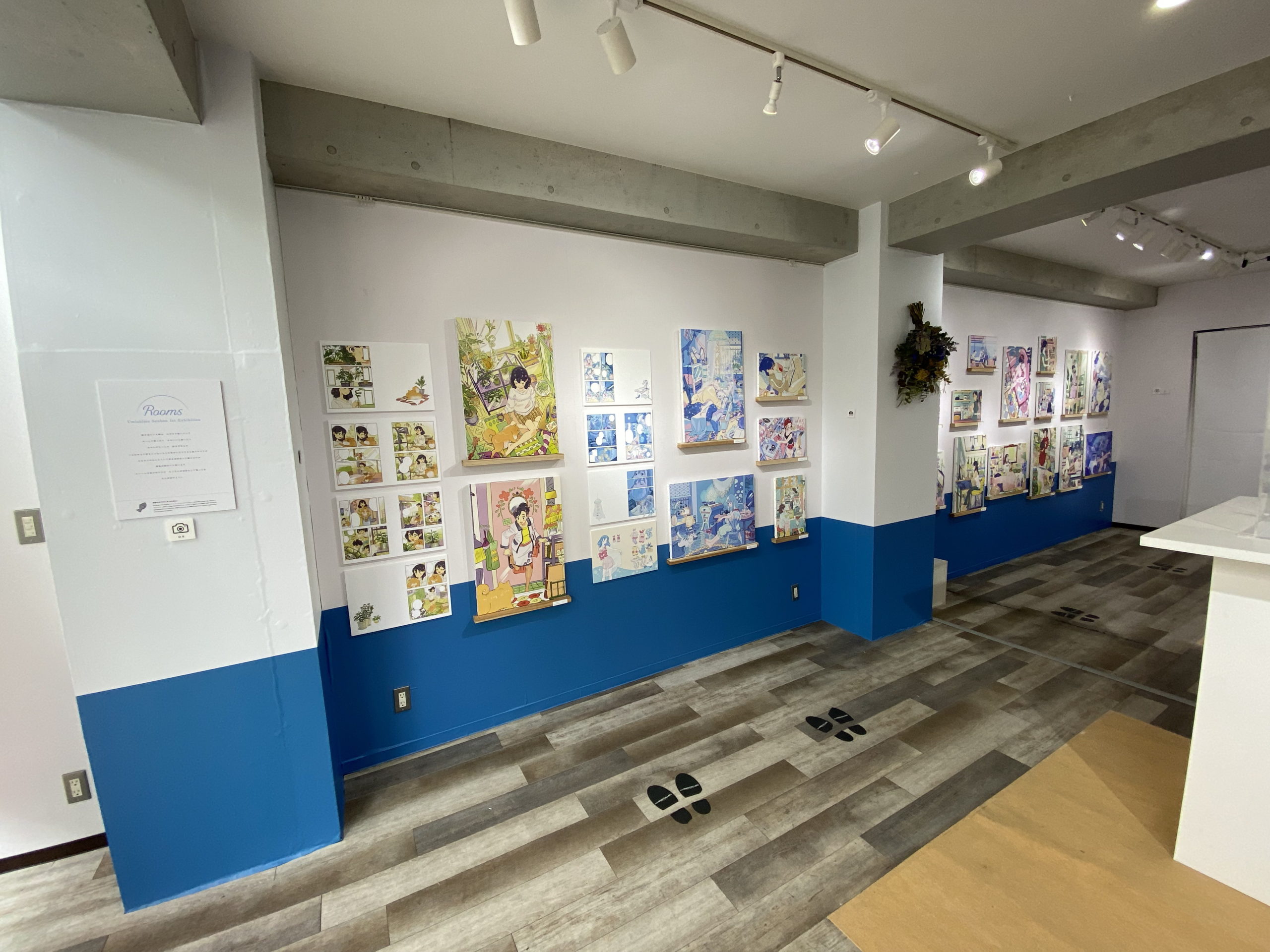 海島千本初個展「Rooms」開催レポート | pixiv WAEN GALLERY