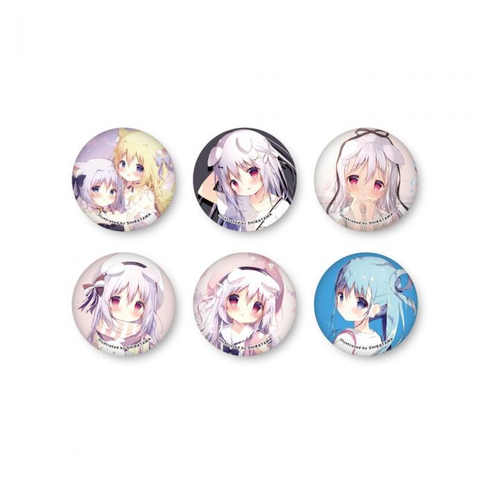 たまこてん 缶バッジ しらたま しらたまこ しろいいぬ しらたま犬