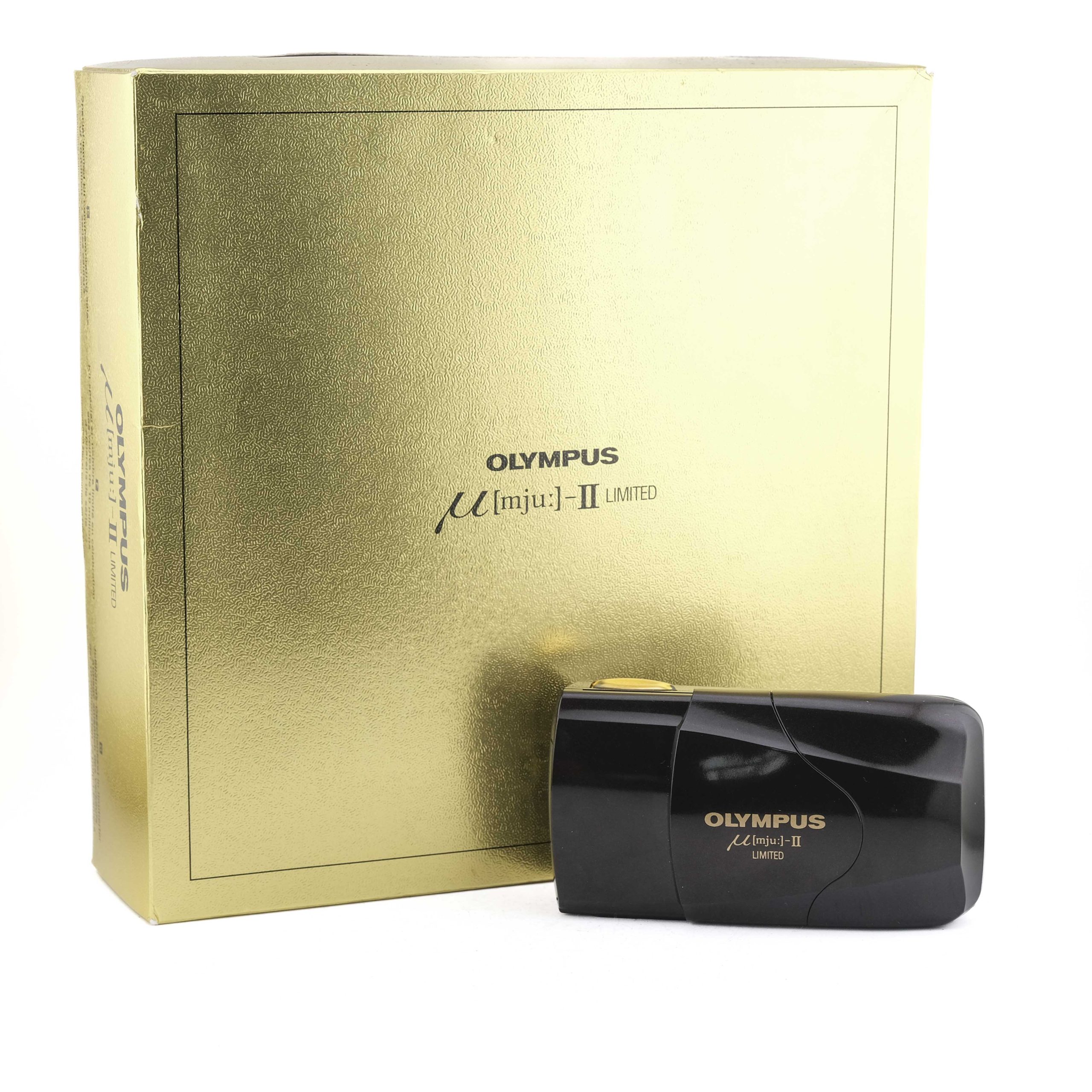 Olympus µ[mju:]-II Limited Edition 35mm Film Camera – Full Box Set