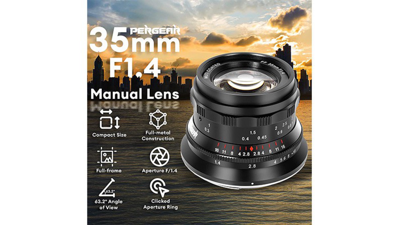 イングレート・ジャパン、PERGEAR初となるフルフレーム対応の