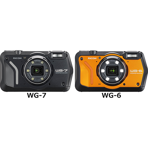 RICOH WG-7」と「RICOH WG-6」の違い - フォトスク