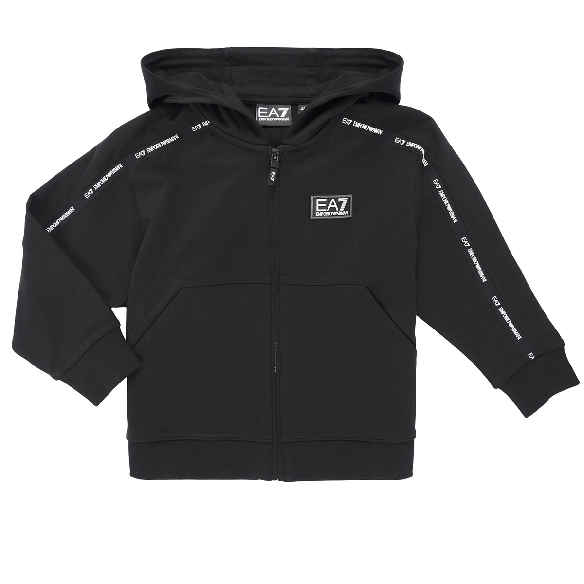 Emporio Armani EA7 TRAIN LOGO SERIES HD FZ COFT TAPE Black - Fast