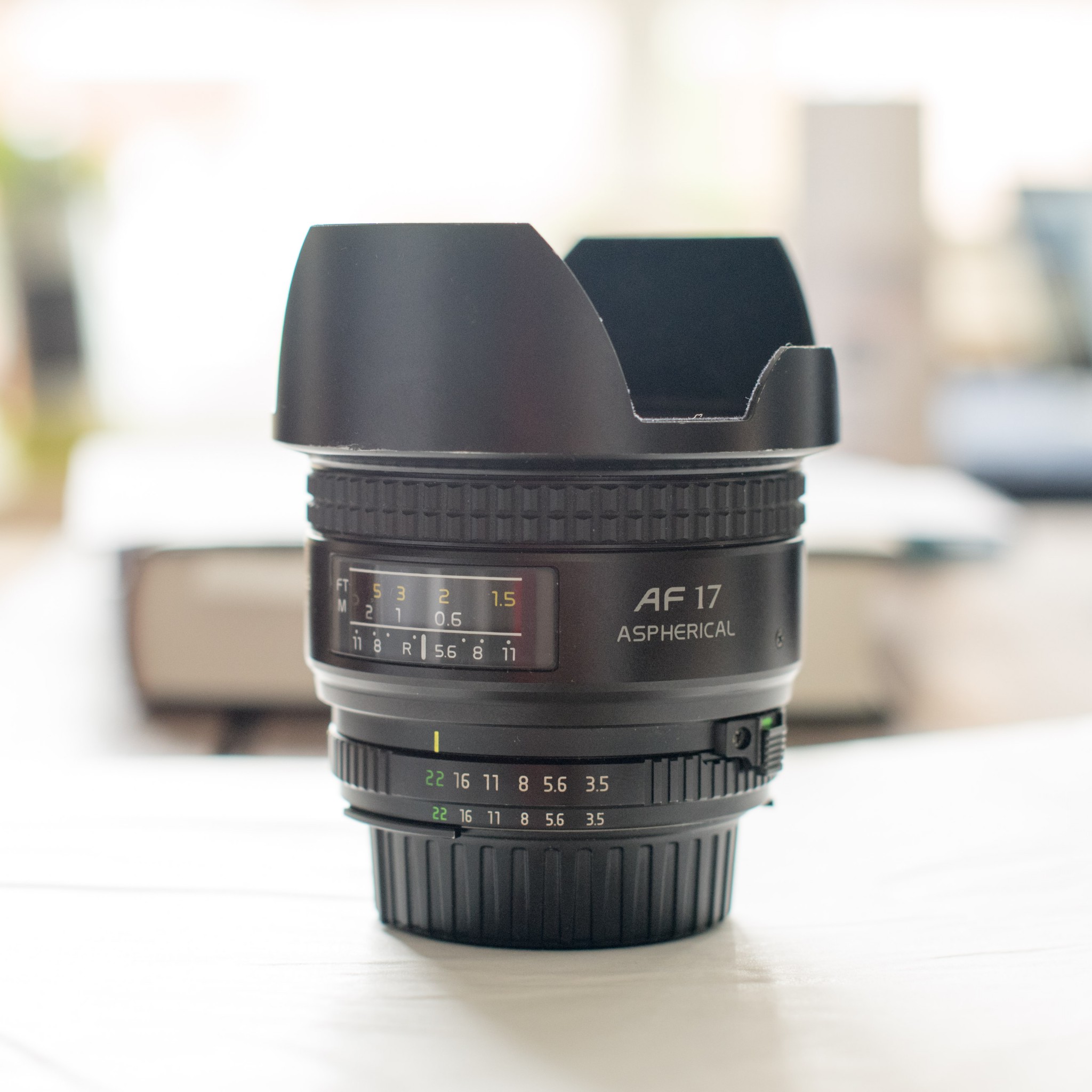 Tokina 17mm AT-X AF F3.5 Aspherical Wide Prime Lens
